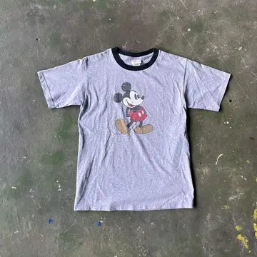 Disney store 미키마우스 링거 T셔츠 00s