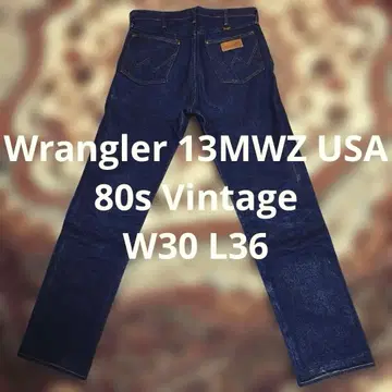 Wrangler 13MWZ USA 80s 빈티지 W30 L36