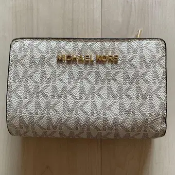 MICHAEL KORS 접이식 지갑 모노그램 패턴