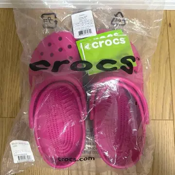 미사용 새상품 Crocs Classic Candy Pink M5/W7