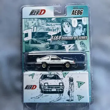 하비 재팬 이니셜 D AE86 트레노 후지와라 타쿠미 AND 모기 나츠키