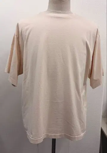 캡틴선샤인 무지 크루넥 티셔츠 베이지