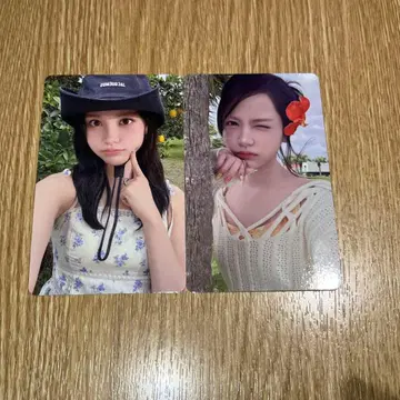 hearts2hearts HMV 럭키 드로우 카르멘 2장