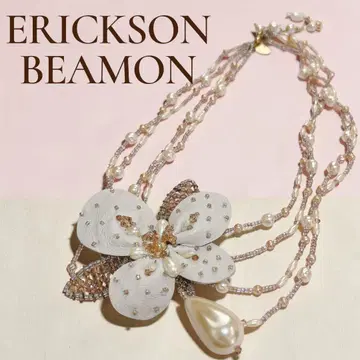 ERICKSON BEAMON 플라워 목걸이 결혼식 포멀