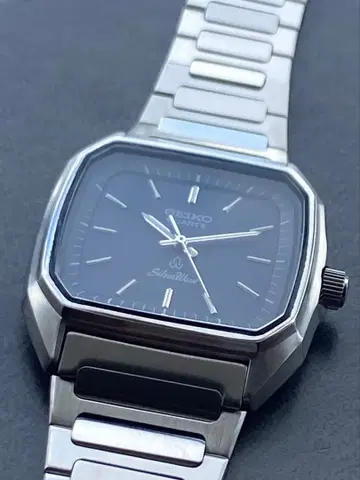 세이코 SEIKO 실버 웨이브 컨디션 최상 앤티크