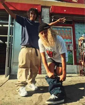 Mid90sst 치노 팬츠 Sk8swag punkandyo fti