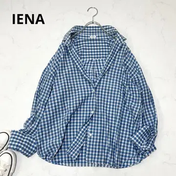 IENA*깅엄 체크 셔츠