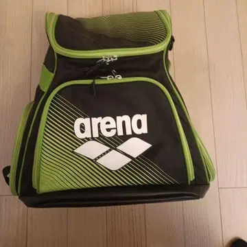 arena 아레나 백팩 블랙 그린