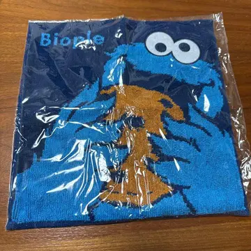 Biople 세서미 스트릿 쿠키 몬스터 타월 손수건