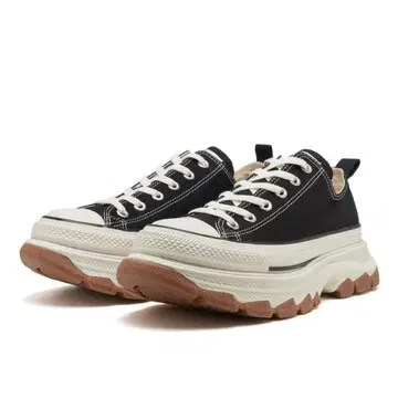 컨버스 ALL STAR TREKWAVE OX 통굽 블랙 23cm