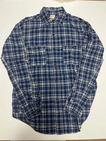 FREEWHEELERS 인디고 워크 셔츠