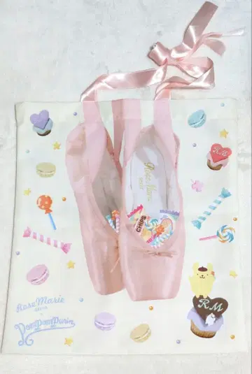 로즈마리 소와르 산리오 폼폼푸딩 토트백