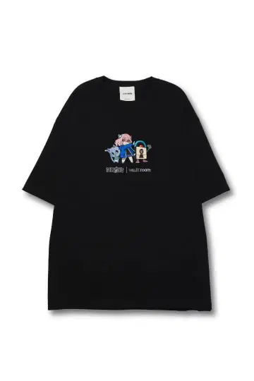 L vaultroom nqrse happy tee black