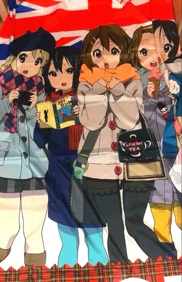 케이온! K-ON! MOVIE 태피스트리 천 포스터