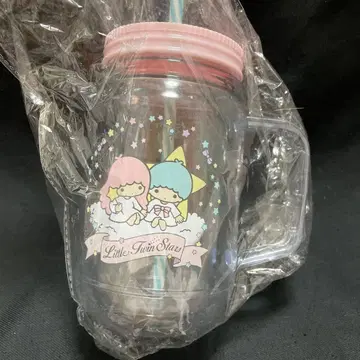 새상품 키키라라 스트로우 포함 저그 머그