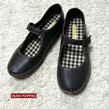 HUSH PUPPIES 다크 브라운 메리제인 슈즈