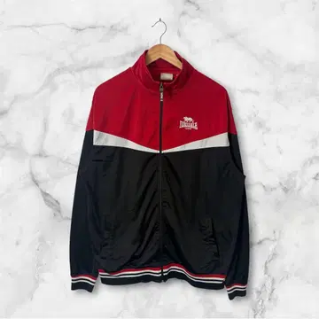 00's/vintage/LONSDALE/트랙 자켓 저지/레드