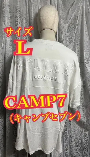 CAMP7 (캠프세븐) 반팔 티셔츠 오버 사이즈 아웃도어 L 사이즈
