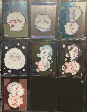 치이카와 클리어 카드 컬렉션 2 하치와레 모몽가 카니쨩 랏코