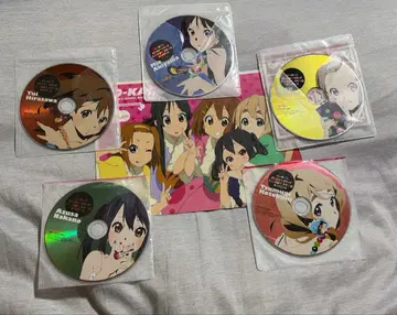 케이온! 캐릭터 이미지송 CD 5장 세트