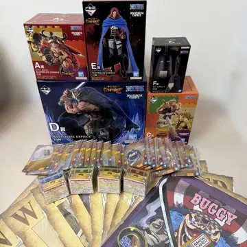 원피스 제일복권 엘바프 GIANT BASH 묶음 판매 거의 컴플리트