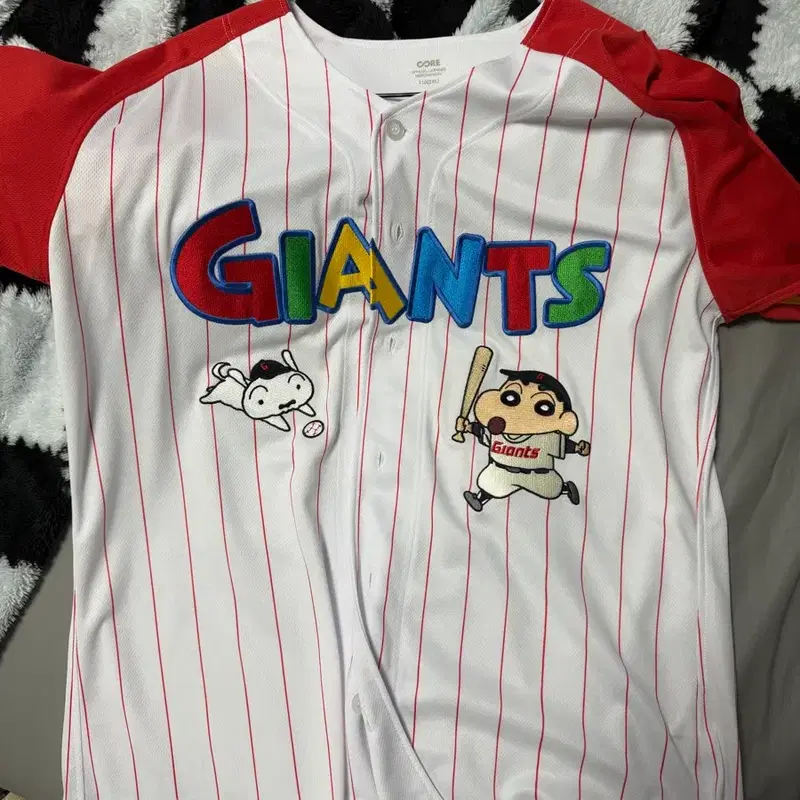 롯데 자이언츠 짱구 유니폼 110(2XL) 마킹O