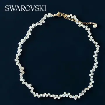 SWAROVSKI 스와로브스키 목걸이 골드 컬러 크리스탈 고급