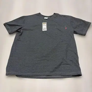 PUMA 남성용 포켓 부착 T셔츠 다크 그레이 XXL