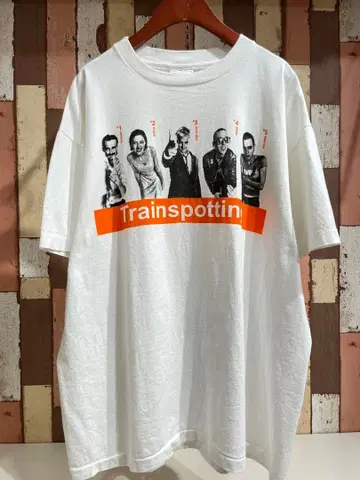 Bootleg 트레인스포팅 티셔츠 Hanes XL 사이즈