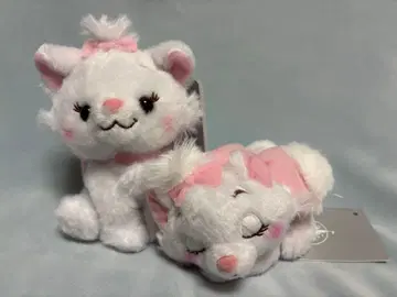 디즈니 아리스토캣 마리 봉제 인형 키체인 & 봉제 인형