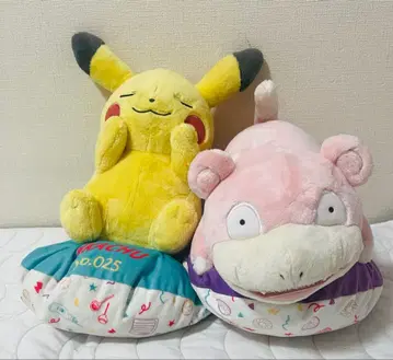 포켓몬 봉제 인형 피카츄 야돈 2체 세트