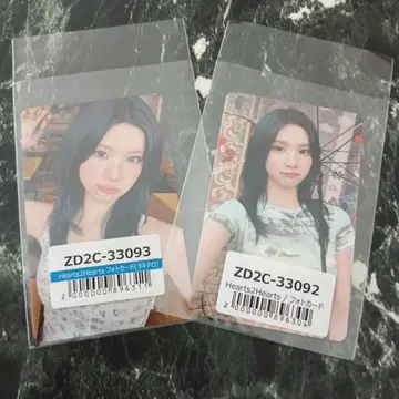 Hearts2Hearts 하투하 유니버 트레이딩 카드 럭키 드로우 주운