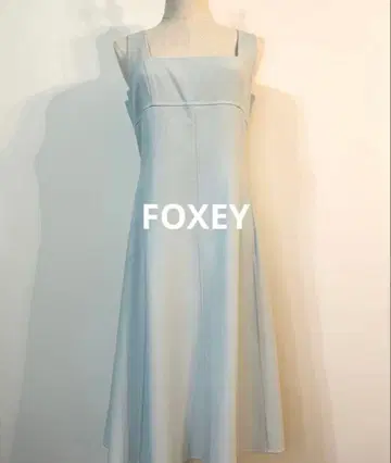 FOXEY 원피스 페일 블루 40 사이즈