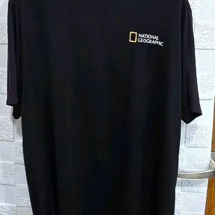 (N)내셔널지오그래픽 기능반팔티 블랙 XL