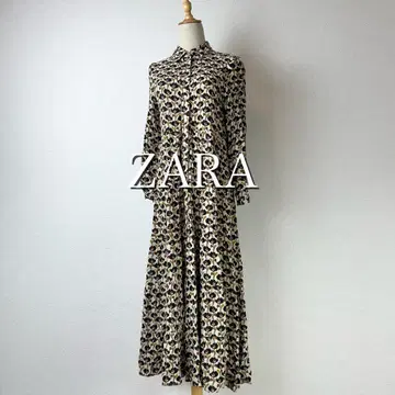 ZARA 자라 꽃무늬 디자인 원피스