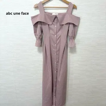 abc une face 오프숄더 셔츠 원피스 M 사이즈