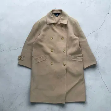 [새상품급] VINTAGE 더블 체스터 코트 카멜 M 롱 코트