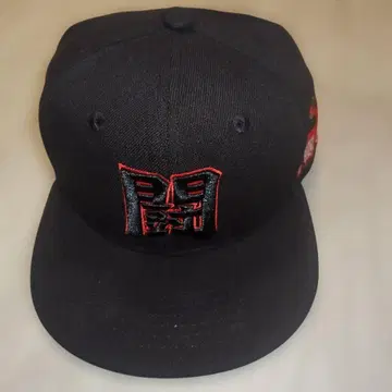 근육맨 라면맨 [투] BB캡 블랙 야구 모자