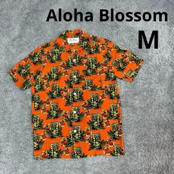 Aloha Blossom 아로하블라썸 TIKI 아로하 셔츠 M