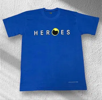 새상품 HEROES 히어로즈 해외 드라마 빈티지 T셔츠 영화 TV