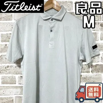 [ 선착순 ] 타이틀리스트 남성용 반팔 피케 셔츠 M 사이즈