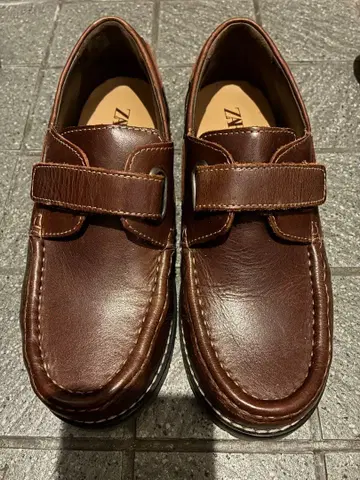 ZARA 키즈 로퍼 브라운 35