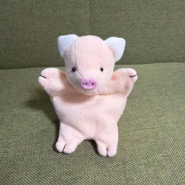 레트로 KNICK KNACK 닉낵 돼지 저금통 봉제 인형