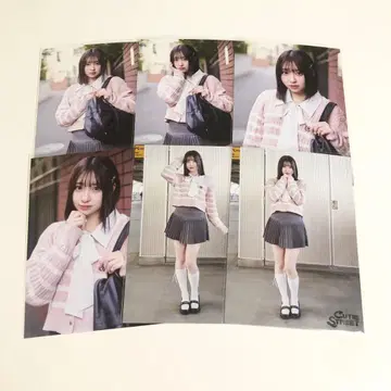 CUTIE STREET 사쿠라바 하루카 브로마이드 러브 트레인 컴프