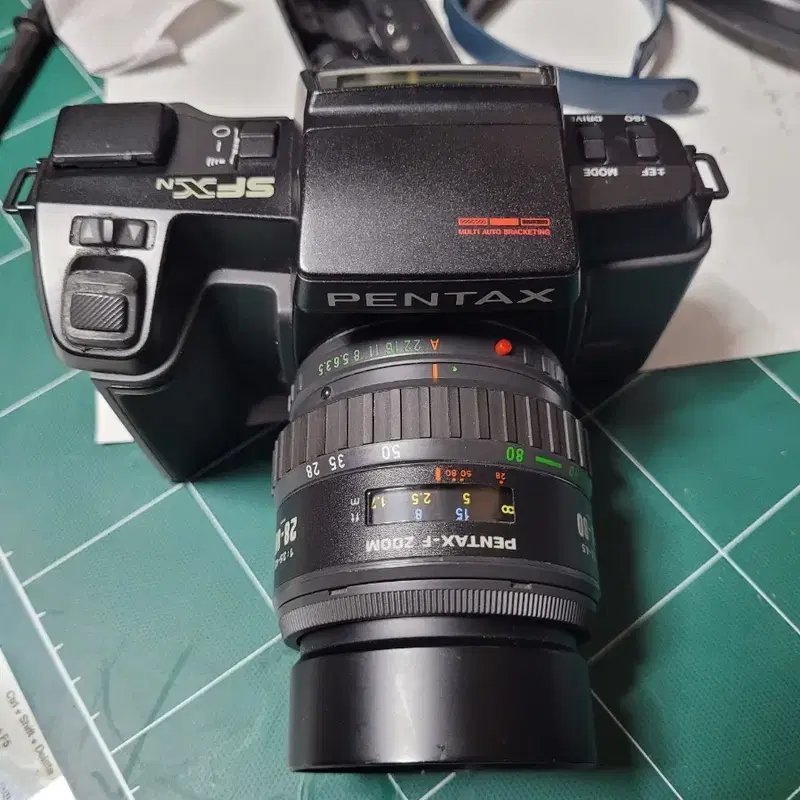 펜탁스 SFXN 카메라 28-80mm 렌즈 포함 셔터고장
