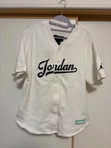Jordan brand 베이스볼 셔츠 화이트 L