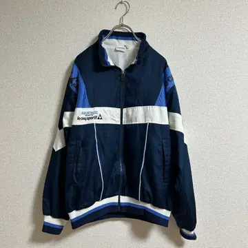 르꼬끄 스포르티브 90s 트랙 자켓 네이비 L 자수