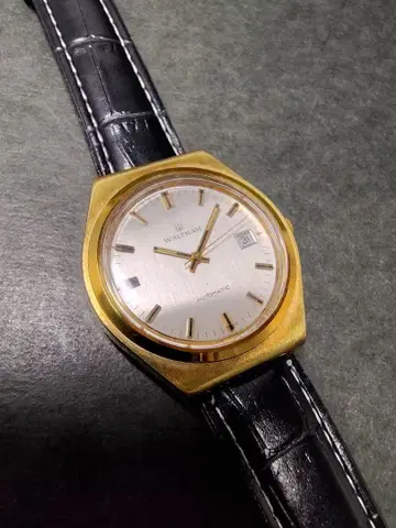 WALTHAM Automatic 골드 컬러 자동 와인딩 시계