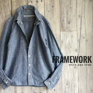 FRAMEWORK 프레임워크 샴브레이 셔츠 스픽 앤 스팬