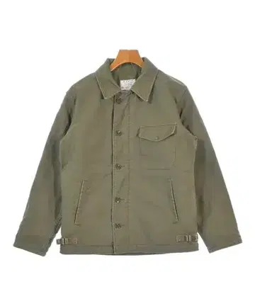 THE REAL McCOY'S 남성용 밀리터리 블루종